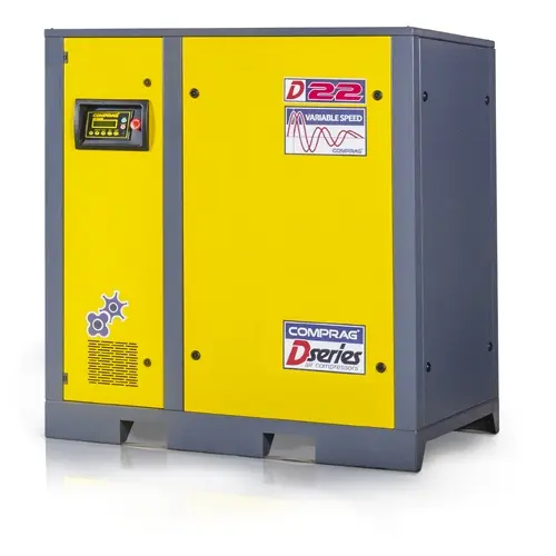 Comprag Schraubenkompressor DV2210 Basisversion mit Direktantrieb und Frequenzregelung 10 bar 32 m³/min 11300056