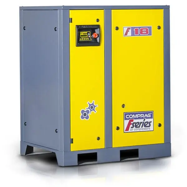 Comprag Schraubenkompressor F1808 Basisversion ohne Behälter und Kältetrockner bis 8 bar 11410501