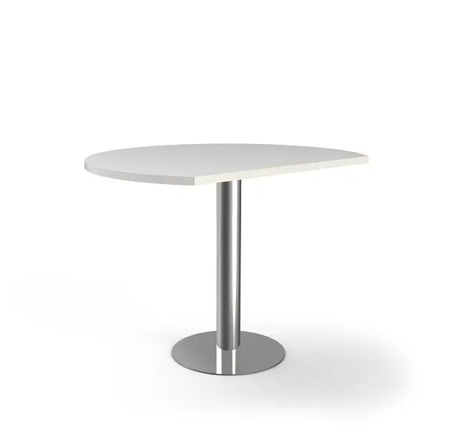 Kerkmann Besprechungsansatztisch D 1000 x H 720-820 mm Artline Farbe: Weiß 11766710