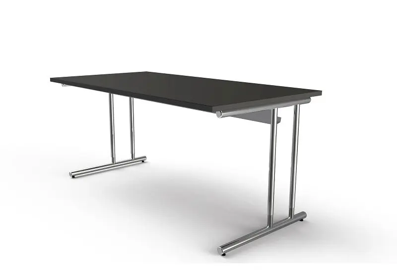 Kerkmann Schreibtisch B 1600 x T 800 x H 680-820 mm Artline Farbe: anthrazit 11765113