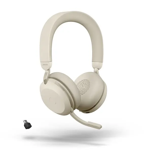 Jabra Evolve2 75 Link380c Unified Communications Stereo Beige 27599-989-898