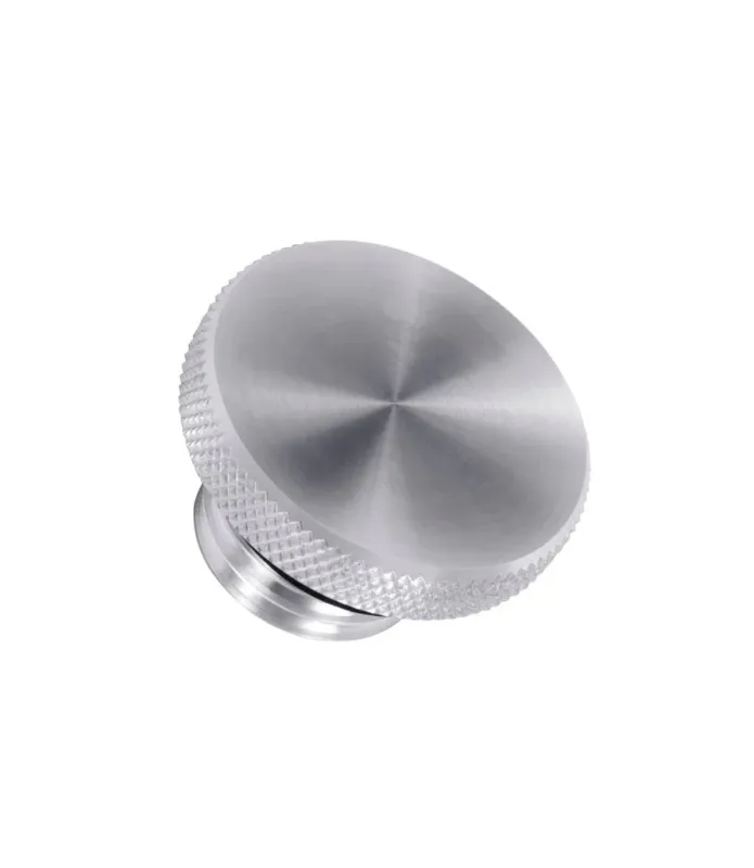 Aluminiumverschluss Tank für Triumph Silber