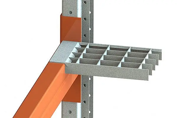 Meta Gitterrostboden eingelegt 2700x1100 mm Palettenlast 1000 für Palettenregal MULTIPAL 200182585