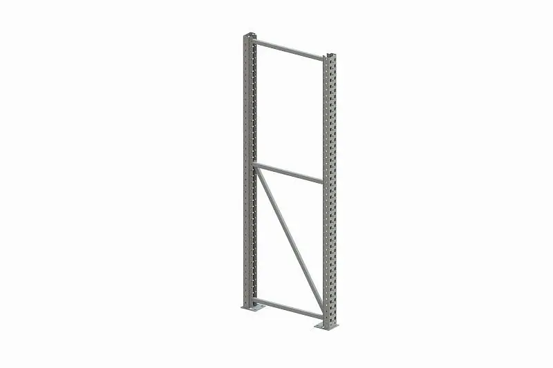 Meta Ständer 100/20 2200x800 mm verzinkt für Palettenregal MULTIPAL 200174336
