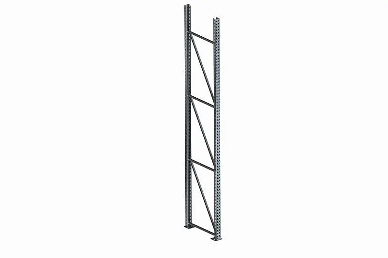 Meta Ständer 85/20 3800x800 mm verzinkt für Palettenregal MULTIPAL 20076037