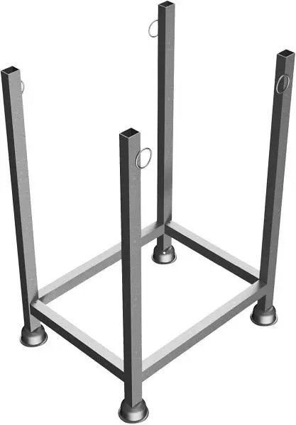 Schake Stapelpalette 068m x 052m x 100m verzinkt 50142