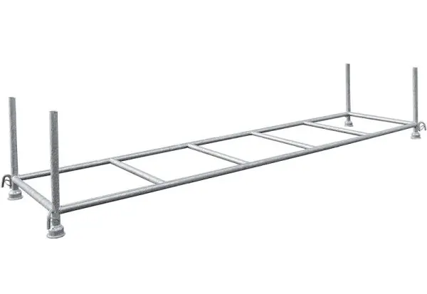 Schake Stapelpalette Füllmaße: 400 m x 087 m x 060 m Belastung: 15 t geschlossenen Ösen 50200-40-0