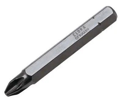 ELORA Schraubenzieherbit 1/4" Kreuzschlitz 3020-PH 1 Stück25 3020001255200