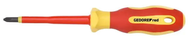 GEDORE red VDE-Schraubenzieher PZ1 Länge 80mm 3301406