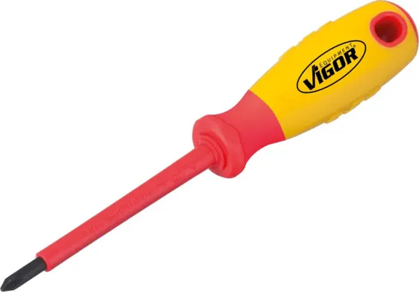 VIGOR VDE Kreuzschlitz-Schraubenzieher Kreuzschlitz Profil PH PH1 V2063