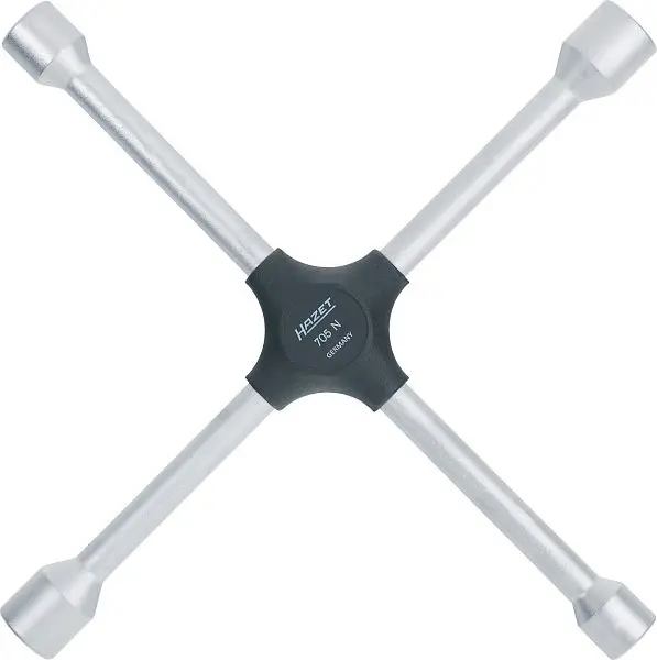 Hazet Kreuzschlüssel Außen-Sechskant Profil 17 x 19 x 13/16 x 21 mm 705N