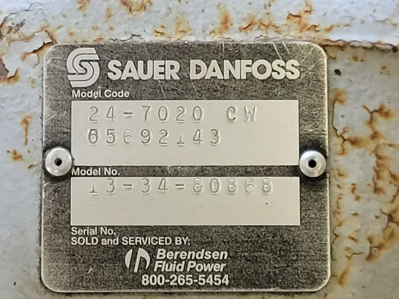 Hydraulic Variable Piston Pump 24-7020 CW 65692143, 13-34-80868 für Kühlsystem-Service