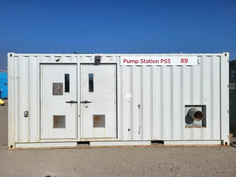 Verschraubungs- 100HP Dewatering Pump Station Package w/ Weatherproof Enclosure