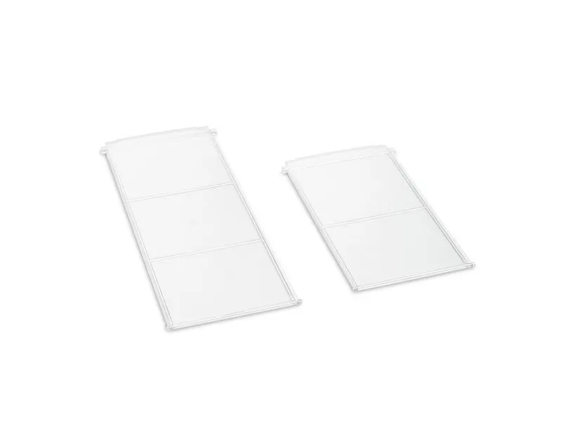 bott bottBox Klappdeckel M2 VE: 6 Stück BxTxH: 117x192x4mm transparent 13022184