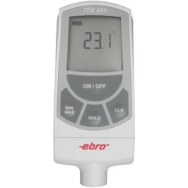 ebro TFX 420 Präzisions-Kernthermometer mit MIN-/MAX- und Hold-Funktionalitätalität 1340-5425