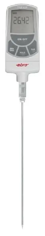 ebro TFX 430 + TPX 230 Präzisionsthermometer Empfehlung-Thermometer mit austauschbaren Pt 100 Sensor 1340-5438