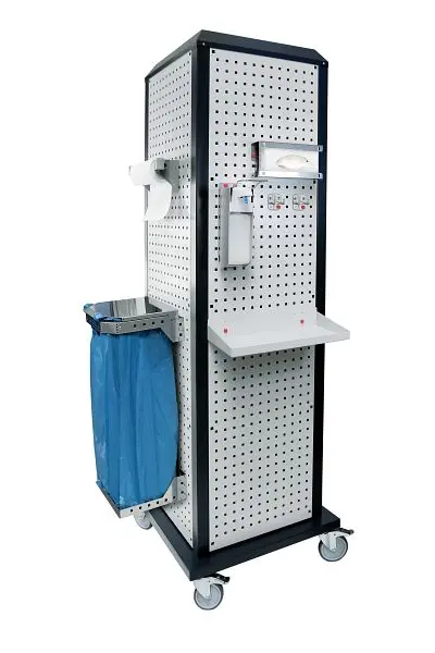 Kappes RasterPlan ToolTower riesig Modell 3 mobil RAL 7035/5016 H 2175 x B 700 x T 700 mm 7441.23.0024