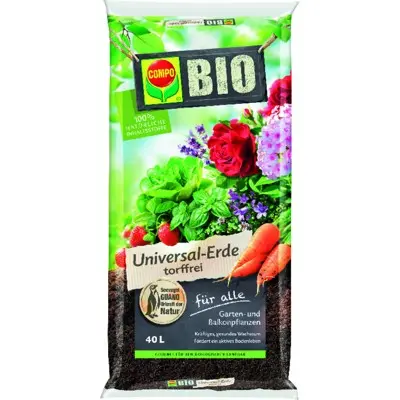 Industriequalität COMPO-SANA - Compo Bio Universal-Erde, torffrei, 40 l