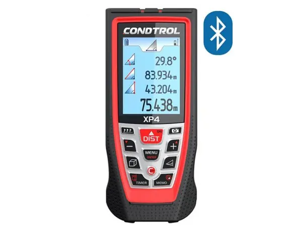CONDTROL XP4 Professioneller Entfernungsmesser Zielsucher Neigungsmesser Berechnungsfunktionen BLUETOOTH Messbereich 005-1...