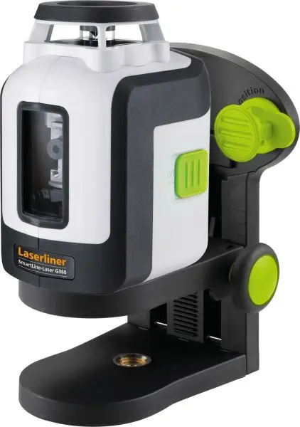 Laserliner SmartLine-Laser G360 360°-Linienlaser Betriebsdauer: etwa 7 Stunden VE: 2 Stück 081.190A