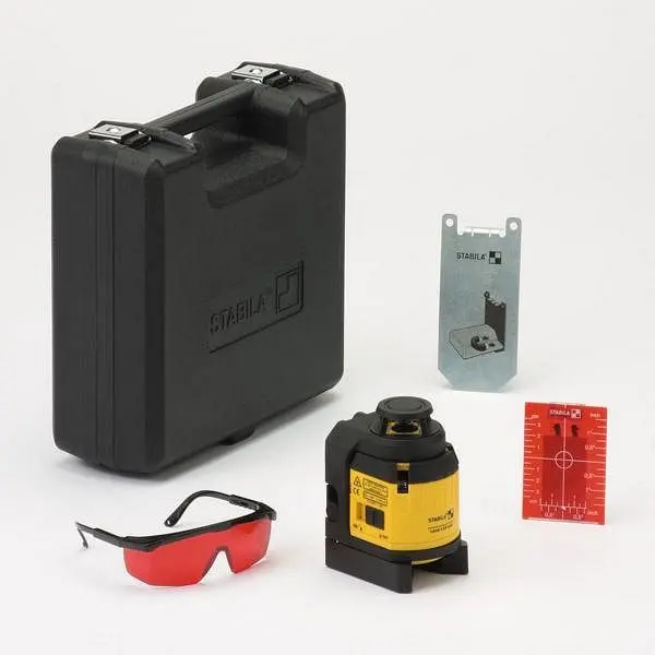 STABILA Multilinien-Laser LAX 400 5-teiliges Set 18702