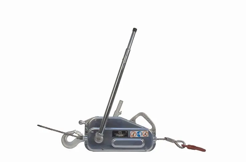 Tractel Greifzug TU 16 mit Hebelrohr für Materiantikransport 1600 kg 18029
