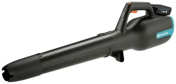 Robuster 2-Takt- GARDENA PowerJet 18V P4A Ready-To-Use Set Akku 14890-20 Laubbläser inkl. Akku 18 V