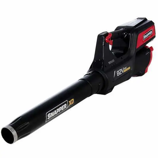 Axialer Laubbläser mit Akku Snapper SXDBL82 - Akku Briggs&Stratton von 2 Ah/82V inkl. Saugrohr und Tüte