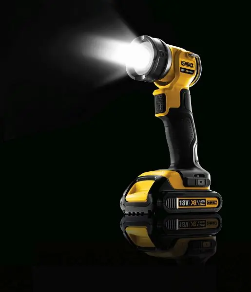 DeWantik Akku-LED-Lampe 18V (Basisversion) DCL040-XJ