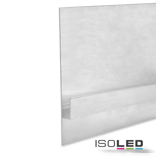 ISOLED LED Trockenbauprofil Schattenfuge 80 weiß RAL 9010 200cm 114106