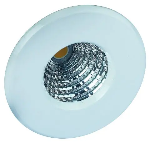rutec LED Einbaustrahler 6 5W IP 44 ohne Konverter starr - weiß 350 mA R57881UWWOK