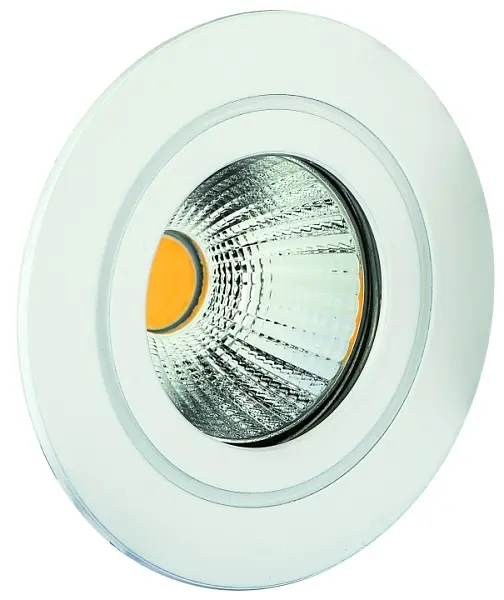 rutec Projekt CIRDAN COB LED - Einbaustrahler starr rund 350mA 8W IP55 3000K CRI80 - weiß PEG691WWOK