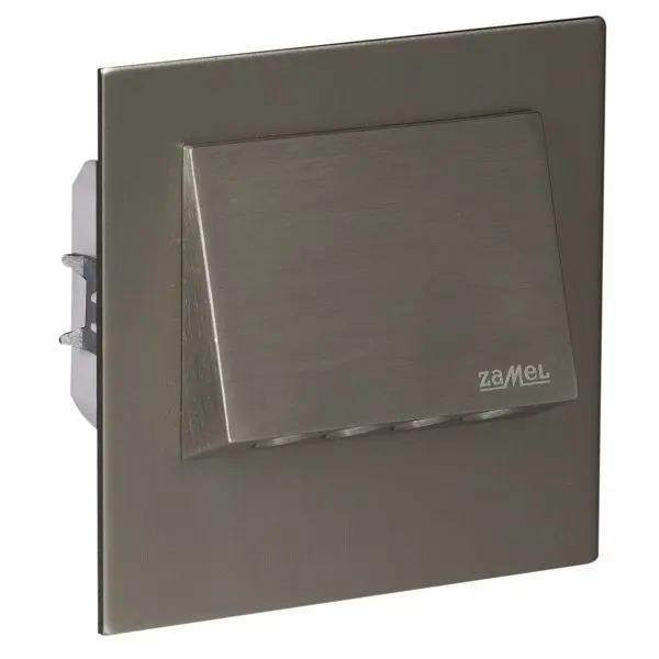 Zamel LED Leuchte NAVI 230V Stahl warm weiß 11-221-22