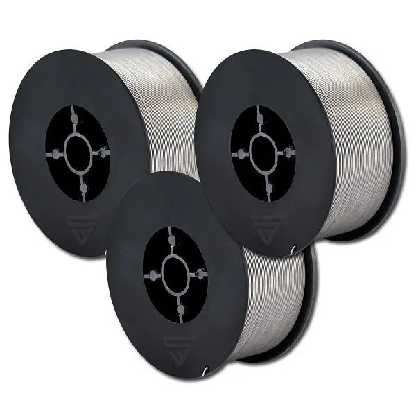 STAHLWERK 3× MIG MAG Fülldraht E71T-1C Ø 08 mm / 1 kg D100 Rolle 5520