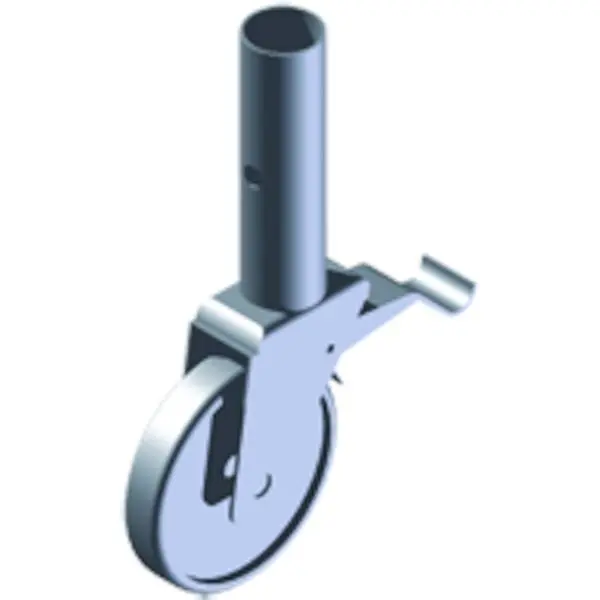 ZARGES Lenkrolle mit Zapfen Ø 125 mm 42959