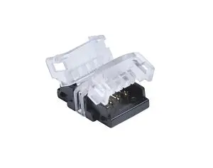 DOTLUX Klemmverbinder Streifen zu Streifen 4-polig für LED-Streifen 10mm RGB IP20 (Set 5 Stück) 3747