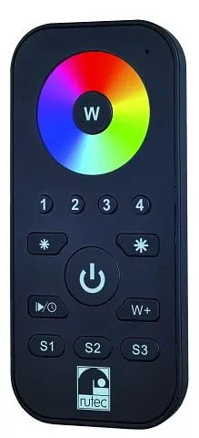 rutec Funkhandsender 4-Kanal RGBW für 80462 80479