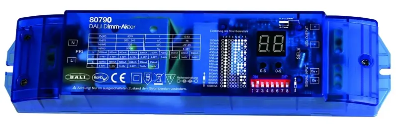 rutec Projekt DALI Dimm - Aktor 100 - 240V 250mA/ 12W DALI Aktor 350mA/ 168W 600mA/ 288W 700mA/ 336W PHZ790