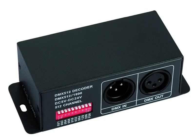 rutec Projekt DMX - SPI Decoder RGB programmierbar DMX - SPI Decoder PHI600