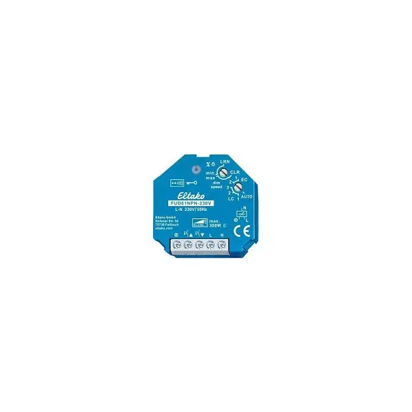 Eltako Dimmaktor Funkbus 0-300W UP 1Ausgang universal Bussystem Funkbus FUD61NPN-230V 115672