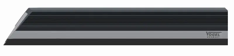 Vogel Germany Haarlineal DIN 874 Blatt 2 GG 00 Normalstahl 600 mm 310331