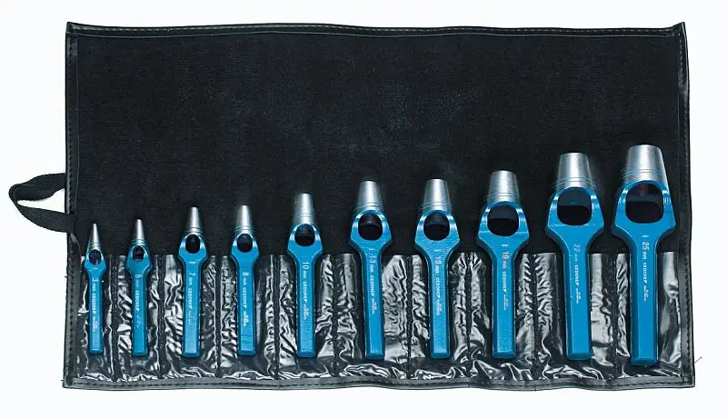 GEDORE Henkellocheisen-Satz 8-teilig (3-25 mm) 1549510