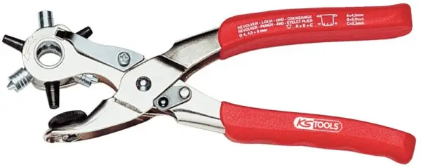 KS Tools Revolverloch- und Ösenzange 220mm 118.0042