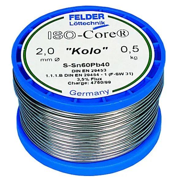 ewo Lötdraht DIN EN 29453 1mm S-Pb60Sn40 Spulengröße 0250kg E171132