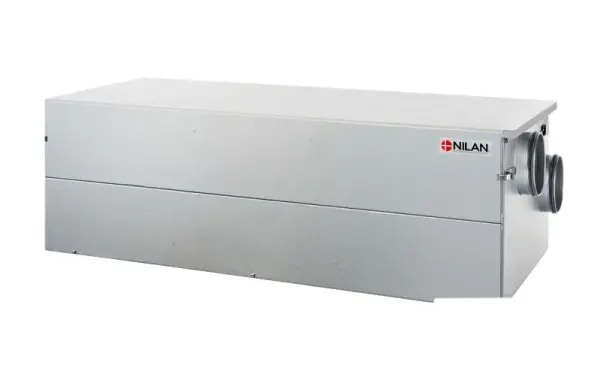 Nilan Lüftungsgerät Comfort CT200 mit CTS400 Eingabe Zuluft links 710580