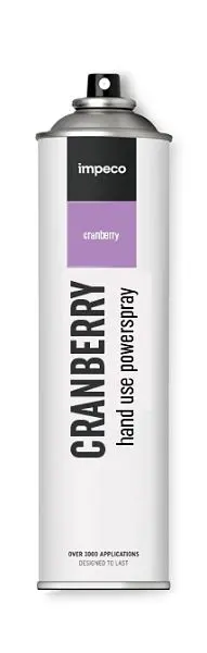 Impeco Lufterneuer Powerspray 500 Ml Manuell Cranberry VE: 12 Stück PWM111