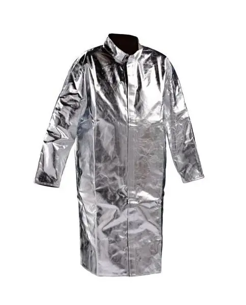 Jutec Hitzeschutzmantel 120 cm 1000°C Strahlungshitze Aramidgewebe JT500KAHV Grösse: 50 HSM120KA-3-50