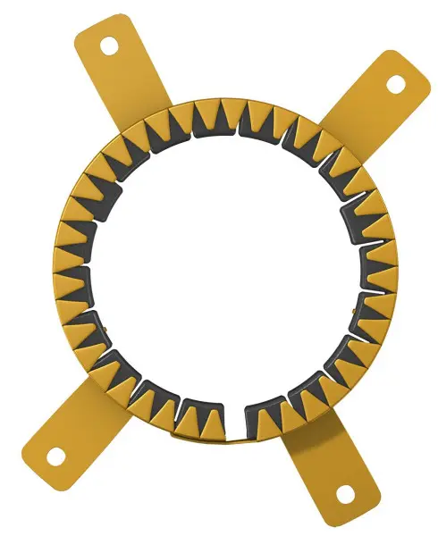 DOYMA Curaflam Brandschutzmanschette ECO Pro + Brandschutzschild Rohraußendurchmesser 110 mm 323111000000