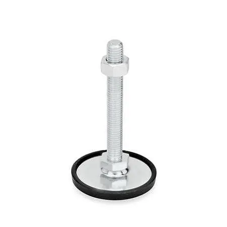 Ganter Stellfüße Stahl verzinkt (GN 40-60-M16-100-A1-UK) VE: 10 Stück 40-60-M16-100-A1-UK