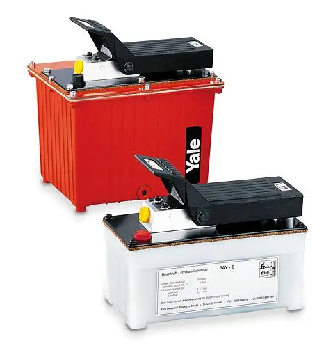 YALE PAY-6 Druckluft-Motorpumpe 700 bar Hydraulik N12300133